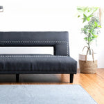 ソファーベッド 3人掛け 幅180cm シングル リクライニング 布製 グレー ブラウン 脚付き シンプル モダン おしゃれ おすすめ リビング 北欧風