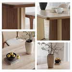 Casaconer | ダイニングテーブル・セラミック天板・木製・リビングテーブル・140・幅140・160・180・4人掛け・6人掛け