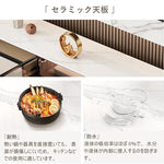 テレビ台 ローボード 160/180cm 完成品 セラミック天板 テレビボード 収納棚 リビング テレビラック パソコン台 大容量 収納 セラミック 奥行き35cm おしゃれ TVボード モダン リビング収納 収納棚 引き出し 北欧 オシャレ 韓国 グレー 高級感