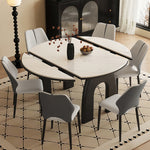ダイニングテーブル 伸縮 6人 セラミック 丸 丸テーブル おしゃれ 120 4人 大理石柄 セラミックテーブル テーブル 食卓テーブル耐熱 食事テーブル リビングテーブル 4人用 高級感 新生活 北欧白 黒 ホワイト ブラック