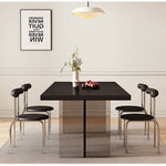 Casaconer | ダイニングテーブル・セラミックテーブル・セラミック天板・おしゃれ・モダン・リビング・ダイニングテーブル単品・幅140・幅160・6人掛け