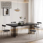 Casaconer | ダイニングテーブル・セラミックテーブル・セラミック天板・おしゃれ・モダン・リビング・ダイニングテーブル単品・幅140・幅160・6人掛け