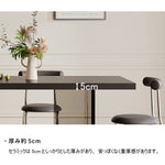 Casaconer | ダイニングテーブル・セラミックテーブル・セラミック天板・おしゃれ・モダン・リビング・ダイニングテーブル単品・幅140・幅160・6人掛け