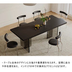 Casaconer | ダイニングテーブル・セラミックテーブル・セラミック天板・おしゃれ・モダン・リビング・ダイニングテーブル単品・幅140・幅160・6人掛け