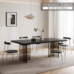 Casaconer | ダイニングテーブル・セラミックテーブル・セラミック天板・おしゃれ・モダン・リビング・ダイニングテーブル単品・幅140・幅160・6人掛け