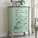 Casaconer | ほぼ完成品・脚の取り付けが必要・キッチン収納・シェルフ・キッチンラック・キャビネット・食器収納棚・食器棚・キッチンボード・コンパクト・ラック・ファックス台・FAX台・電話台・レディース・可愛いデザイン・姫系・女の子・食器収納・かわいい