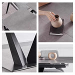 Casaconer | ダイニングテーブル・セラミック天板・テーブル・長方形・140・180・6人掛け