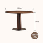 Casaconer | 丸ダイニングテーブル・ダイニングテーブル・木製・100・80・4人掛け・6人掛け