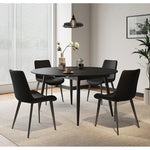 伸長式,ダイニングテーブル,丸テーブル,エクステンションテーブル,2人掛け,4人掛け,6人掛け,食卓,食事テーブル,シンプル,モダン,セラミック,モダン色