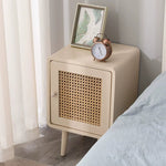 Casaconer | ナイトテーブル・サイドテーブル・ベッドサイドチェスト・ベッドサイド・木製・収納・おしゃれ・コンセント・引き出し・シンプル・モダン・ナチュラル・寝室収納・読書・・コンパクト・ダークブラウン・ナチュラル