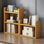 Casaconer | キャビネット卓上チェスト・竹・おしゃれ・ナチュラル・卓上収納ラック・収納・机上収納・収納ラック・収納棚