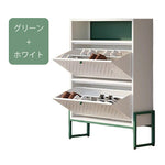 シューズボックス シューズキャビネット シューズラック 玄関収納 コンパクト おしゃれ 幅84cm 下駄箱 靴箱 靴収納 靴入れ ラック 収納 玄関 シューズBOX キャビネット フラップ扉 一人暮らし ファミリー 北欧