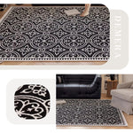 Casaconer | カーペット・厚手・洗えるラグ・滑り止め付・床暖房・北欧・シンプル・140×200・160×240