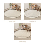 Casaconer | カーペット・丸・おしゃれ・北欧・洗える・滑り止め・ラグ・厚手・オールシーズン