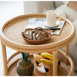 Casaconer | センターテーブル・ラタン・ナチュラル・北欧・シンプル・リビングテーブル・リビング