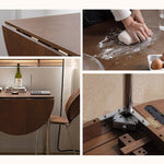 Casaconer | ダイニングテーブル・天然木・折りたたみ・おしゃれ・モダン・6人・150cm・4人・6人掛け