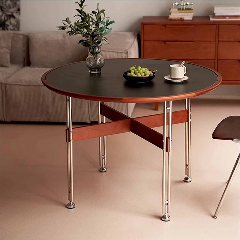 ダイニングテーブル 丸型 セラミック天板 北欧デザイン バウハウス風 円形テーブル スチール脚 コンパクト 家庭用 2人掛け 小さめ 食卓 ブラック ホワイト 幅100cm