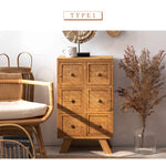 キャビネット,サイドボード,収納,タンス,リビング,ベッドルーム,ナチュラル,無垢材,タイプ1