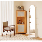 Casaconer | 全身鏡・スタンドミラー・360°回転・姿見・北欧風・収納付き・リビング・ベッドルーム・モダン・1人暮らし