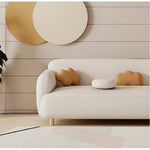 ソファ,2人掛け,3人掛け,ポリエステル,ソファー,キュート,コンパクト,クリーム風,柔らかい