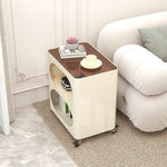 スチール サイドテーブル ローテーブル 可移動ワゴン 収納ラック ソファ横テーブル ミニテーブル 置物ラック 小型ワゴン 白 ホワイト 黒 ブラック おしゃれ 高級感 省スペース