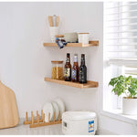 Casaconer | 壁掛け棚・飾り棚・ウォールラック・賃貸・壁掛け・棚・収納・ウォールシェルフ・おしゃれ・収納・トイレ・写真・賃貸取付OK・天然木・ナチュラル・木製・北欧・DIY・インテリア・洗面所・お風呂・シンプル・小物・本棚・取り付け簡単・スリム・モダン・インテリア