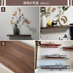 Casaconer | ウォールシェルフ・壁掛け棚・ラック・スパイスラック・ウォールラック・木製・ガード付き・収納棚・キッチン・トイレ壁棚・玄関・壁掛けラック・小物置き・省スペース・アンティーク・飾り棚・取り外し簡単・おしゃれ・飾り棚