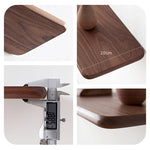 Casaconer | ウォールシェルフ・壁掛け棚・ラック・スパイスラック・ウォールラック・木製・ガード付き・収納棚・キッチン・トイレ壁棚・玄関・壁掛けラック・小物置き・省スペース・アンティーク・飾り棚・取り外し簡単・おしゃれ・飾り棚