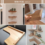 Casaconer | 飾り棚・収納・天然木・ナチュラル・北欧・DIY・インテリア・ウォールラック・木製・賃貸・洗面所・お風呂・シンプル・小物・本棚・取り付け簡単・スリム棚板・玄関・小物・ウォールシェルフ・おしゃれ・収納・トイレ・写真・賃貸取付OK・カフェ風・省スペース・オープン・飾り台