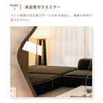 Casaconer | 鏡・おしゃれ・北欧・壁掛け・楕円形・丸型・46×60cm