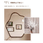 Casaconer | 鏡・おしゃれ・北欧・壁掛け・楕円形・丸型・46×60cm