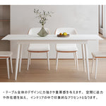 Casaconer | 伸縮ダイニングテーブル・セラミック天板・モダン・幅120・180・6人掛け