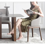 Casaconer | ダイニングチェア・天然木・レザー・木製・北欧・おしゃれ・ナチュラル・韓国風・ダイニング・ダイニングチェアー・4脚セット・2脚セット