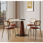 丸テーブル,ダイニングテーブル,2人掛け,4人掛け,食卓,食事テーブル,無垢材,セラミック,スタイリッシュ,韓国風