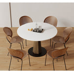 丸テーブル・ダイニングテーブル・2人/4人掛け・食卓・円卓・食事テーブル・セラミック・無垢材・スタイリッシュ