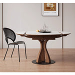 Casaconer | 円形ダイニングテーブル・セラミック・モダン・ダイニングテーブル・幅70・120・6人掛け