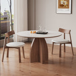 ダイニングテーブル 丸 80cm 100cm セラミックテーブル セラミック天板 円 食事テーブル テーブル リビングテーブル2人用 4人用 テーブル単品 セラミック 耐高温 お手入れ簡単 耐摩耗 おしゃれ ホワイト 北欧 木製