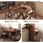 Casaconer | ダイニングテーブル・天然木・おしゃれ・モダン・ナチュラル・リビング・120・90・6人掛け