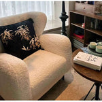 パーソナルチェア,1人掛け,ソファー,ファブリック,キュート,1人暮らし,フェミニン,おしゃれ,インテリアにぴったり