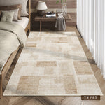 ラグ,洗える,カーペット,滑り止め付,幾何柄,マット,ウォッシャブル,人気,おしゃれ,ブラウン