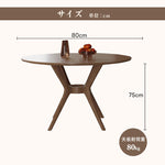 Casaconer | 丸ダイニングテーブル・ダイニングテーブル・木製・100・80・4人掛け・6人掛け