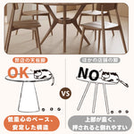 Casaconer | 丸ダイニングテーブル・ダイニングテーブル・木製・100・80・4人掛け・6人掛け