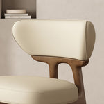 ダイニングチェア・2脚/4脚セット・レザー・チェア・ダイニングチェアー・ダイニング・チェアー・椅子・いす・イス・食卓椅子・レザー・スチール・リビングチェア・おしゃれ・椅子・チェア・北欧・ヴィンテージ・合皮・シンプル・リビング・ホワイト