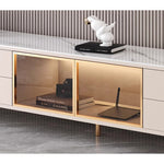 テレビ台,ローボード,TVボード,セラミック,キャビネット,収納,引き出し,リビング,ガラス