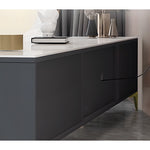 Casaconer | テレビ台・セラミック天板・セラミック・おしゃれ・モダン・北欧・韓国・収納・リビング収納・収納棚・160/180・奥行き30