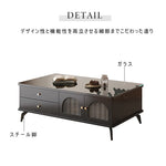 Casaconer | テーブル・セラミックテーブル・ガラス・北欧・おしゃれ・シンプル・かわいい・リビングテーブル・リビング・一人暮らし