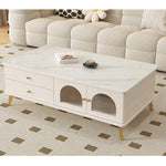 Casaconer | テーブル・セラミックテーブル・セラミック・北欧・おしゃれ・シンプル・かわいい・リビングテーブル・リビング・一人暮らし