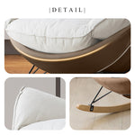 Casaconer | 要組立品・高座椅子・ハイバック・高耐久・座椅子・1人掛け・チェア・チェアー・1P・ソファ・椅子・イス・脚付き・北欧・一人暮らし・おしゃれ・韓国・シングル・デザインチェア・肘掛け・チェア・イス