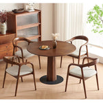 Casaconer | ダイニングテーブル・円形・木製・テーブル・モダン・80cm・100cm・4人掛け