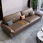 ソファ,3人掛け,4人掛け,フェイクレザー,合皮,ソファー,モダン,シンプル,広い座面